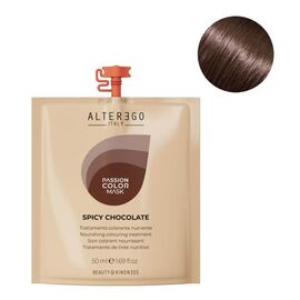 Тонуючий кондиціонер Терпкий шоколад Alter Ego Passion Colormask Spicy Chocolate, 50мл, Об'єм: 50 мл, фото 