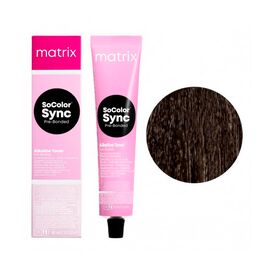 Крем-фарба без аміаку Matrix SoColor Sync Pre-Bonded 6N, Темний Блондин, 90 мл, Вид: Фарба, Номер краски: 6N, фото 