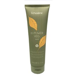 Відновлювальна маска для пошкодженого волосся Echosline Ki-Power Veg Reconstruction Mask for Damaged Hair,300 мл, фото 