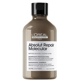 Професійний крем-шампунь L`Oreal Professionnel Serie Expert Absolut Repair Molecular для  відновлення структури пошкодженого волосся, 300 мл, Об'єм: 300 мл, фото 