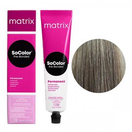 Стійка фарба для волосся Matrix SoColor Pre-Bonded 9AV, Дуже Світлий Блондин Попелясто-перламутровий,  90 мл, Номер краски: 9AV, фото 