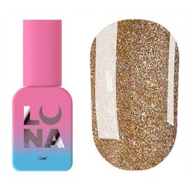 Топ для гель-лаку Luna Top Flash Gold 13ml, фото 