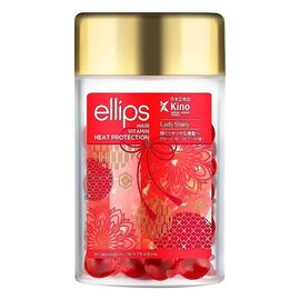 Вітаміни для волосся "М'якість сакури" Ellips Hair Vitamin Heat Protection,50*1 мл, Об'єм: 50*1 мл, фото 
