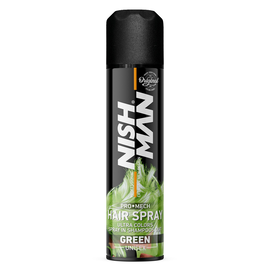 Фарбуючий спрей для волосся Зелений Nishman Hair Spray Green, 150 мл, фото 