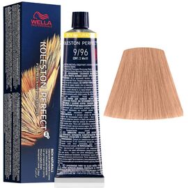 Фарба для волосся Wella Professionals Koleston Perfect ME+ Pure Naturals 9/96, Дуже світлий блонд сандре фіолетовий, 60 мл, Номер краски: 9/96, фото 