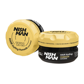 Помада для укладання волосся Nishman Hair Styling Pomade W11 Sun Sense, 100мл, фото 