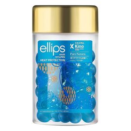 Вітаміни для волосся "Сила лотоса" Ellips Hair Vitamin Heat Protection,50*1 мл, Об'єм: 50*1 мл, фото 