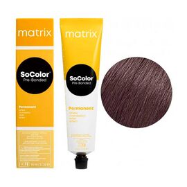 Стійка фарба для волосся Matrix SoColor Pre-Bonded 6VA , Темний Блондин Фіолетово-Попелястий, 90 мл, Номер краски: 6VA, фото 