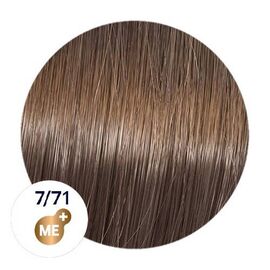 Фарба для волосся Wella Professionals Koleston Perfect ME+ Deep Browns 7/71, Блондин коричневий попелястий, 60 мл, Номер краски: 7/71, фото 
