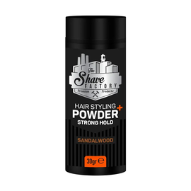 Пудра для укладання волосся сильної фіксації The Shave Factory Hair Styling Powder Strong Hold Sandalwood, 30 г, фото 