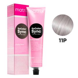Крем-фарба без аміаку Matrix SoColor Sync Pre-Bonded 11P, Екстра Світлий Блонд Перлинний, 90мл, Вид: Фарба, Номер краски: 11P, фото 