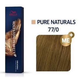Крем-фарба для волосся Wella Professionals Koleston Perfect 77/0, Насичений блондин натуральний,  60ml., Номер краски: 77/0, фото 