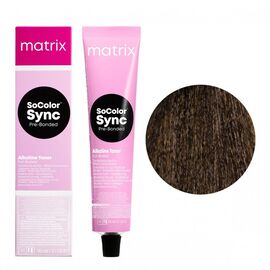 Крем-фарба без аміаку Matrix SoColor Sync Pre-Bonded 6A, Темний Блондин Попелястий, 90 мл, Вид: Фарба, Номер краски: 6A, фото 