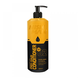 Кондиціонер для волосся Nishman Pro-Hair Conditioner Keratin Complex, 400 мл, фото 