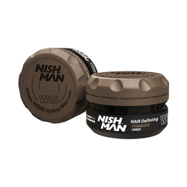 Помада для укладання волосся  Nishman Hair Defining Pomade W10, 100 мл, фото 