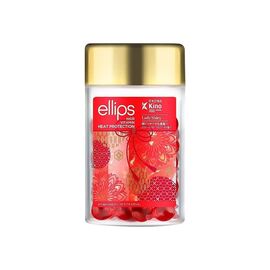 Вітаміни для волосся "М'якість сакури" Ellips Hair Vitamin Heat Protection,20*1 мл, Об'єм: 20*1 мл, фото 