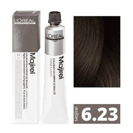 Крем-фарба для волосся L'Oreal Professionnel Majirel 6.23, Темний блондин перламутрово-золотистий, 50ml, Об'єм: 50 мл, Номер краски: 6.23, фото 