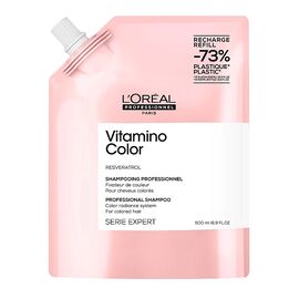 Шампунь L'Oreal Professionnel Serie Expert Vitamino Color Shampoo для захисту кольору фарбованого волосся,рефіл формат  500мл, фото 