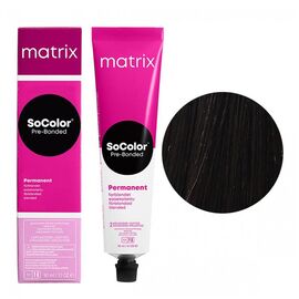 Стійка фарба для волосся Matrix SoColor Pre-Bonded 3N, Темний Нейтральний Шатен, 90 мл, Номер краски: 3N, фото 