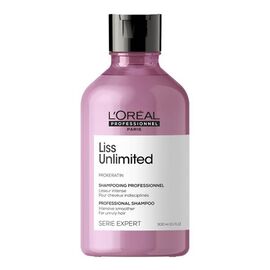 Шампунь L'Oreal Professionnel Serie Expert Liss Unlimited Prokeratin Shampoo для розгладження неслухняного волосся,300 мл, Об'єм: 300 мл, фото 