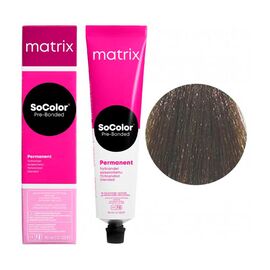 Стійка фарба для волосся Matrix SoColor Pre-Bonded 6NA, Темний Блондин Натуральний Попелястий, 90 мл, Номер краски: 6NA, фото 
