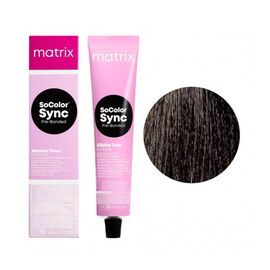 Крем-фарба без аміаку Matrix SoColor Sync Pre-Bonded 3N, Темний шатен Натуральний, 90 мл, Вид: Фарба, Номер краски: 3N, фото 
