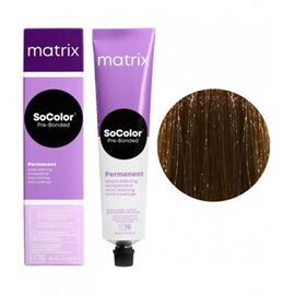 Стійка крем-фарба для волосся Matrix Socolor Beauty (Pre-Bonded Permanent) Extra Coverage 506N, Натуральний Темний Блондин 90 мл, Номер краски: 506N, фото 