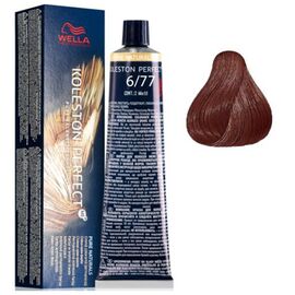 Фарба для волосся Wella Professionals Koleston Perfect ME+ Deep Browns 6/77, Темний блонд інтенсивний коричневий , 60 мл, Номер краски: 6/77, фото 