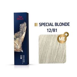 Крем-фарба для волосся Wella Professionals Koleston Perfect ME+ Special Blonde 12/81, Ультра яскравий блонд перлинний попелястий, 60 мл, Номер краски: 12/81, фото 