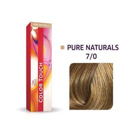 Безаміачна фарба для волосся Wella Professionals Color Touch Rich Naturals 7/0,Блондин натуральний , 60 мл, Номер краски: 7/0, фото 