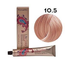 Стійка крем-фарба Farmavita Life Color Plus  10.5,  Платиновий блондин червоне дерево, 100 мл, Номер краски: 10.5, фото 
