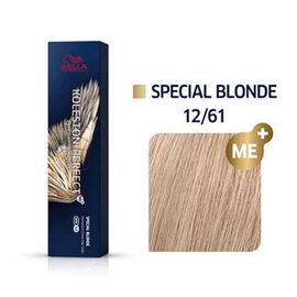 Крем-фарба для волосся Wella Professionals Koleston Perfect ME+ Special Blonde 12/61, Ультра яскравий блонд фіолетовий попелястий, 60 мл, Номер краски: 12/61, фото 