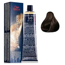Фарба для волосся Wella Professionals Koleston Perfect ME+ Pure Naturals 3/0, Темний шатен натуральний, 60 мл, Номер краски: 3/0, фото 