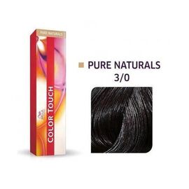 Безаміачна фарба для волосся Wella Professionals Color Touch Rich Naturals 3/0, Темний шатен натуральний, 60 мл, Номер краски: 3/0, фото 