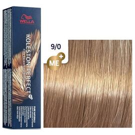 Фарба для волосся Wella Professionals Koleston Perfect ME+ Pure Naturals 9/0, Дуже світлий блонд натуральний, 60 мл, Номер краски: 9/0, фото 