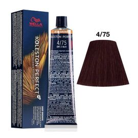Фарба для волосся Wella Professionals Koleston Perfect ME+ Deep Brawns 4/75, Шатен коричнево-махагоновий, 60 мл, Номер краски: 4/75, фото 