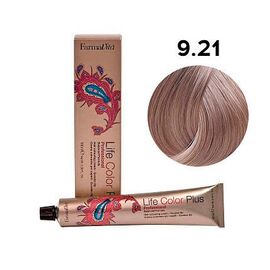 Стійка крем-фарба FarmaVita Life Color Plus 9.21, Дуже світлий перлинний попелястий блондин, 100 мл, Номер краски: 9.21, фото 