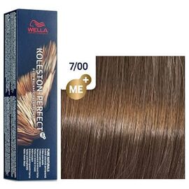 Фарба для волосся Wella Professionals Koleston Perfect ME+ Pure Naturals 7/00, Блонд натуральний інтенсивний, 60 мл, Номер краски: 7/00, фото 