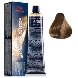 Фарба для волосся Wella Professionals Koleston Perfect ME+ Pure Naturals 6/00, Темний блонд натуральний інтенсивний, 60 мл, Номер краски: 6/00, фото 