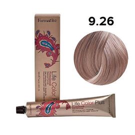 Стійка крем-фарба FarmaVita Life Color Plus 9.26, Дуже світлий блондин червоний ірис, 100 мл, Номер краски: 9.26, фото 