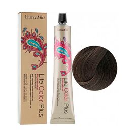 Стійка крем-фарба FarmaVita Life Color Plus 6.13, Темний блондин бежевий, 100 мл, Номер краски: 6.13, фото 