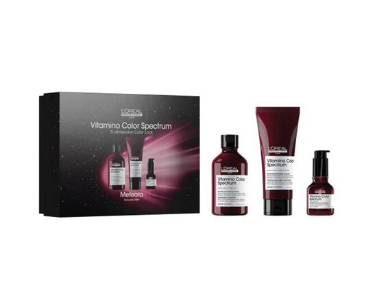 Набір L'Oreal Professionnel Serie Expert Vitamino Color Spectrum (шампунь, 300 мл +кондиціонер, 200 мл+сироватка 50 мл), фото 