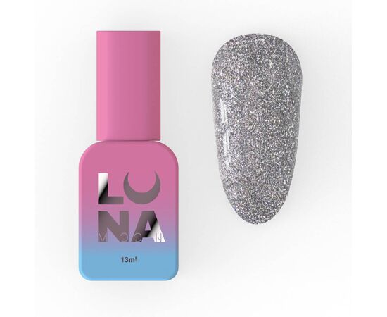 Топ для гель-лаку  Luna  Top Flash Silver 13ml, фото 