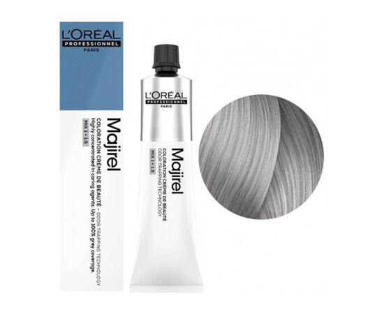 Стійка фарба для волосся L'Oreal Professionnel Majirel Cool Cover 9.1, Дуже світлий блондин попелястий, 50 мл, Об'єм: 50 мл, Номер краски: Cool Cover 9.1, фото 