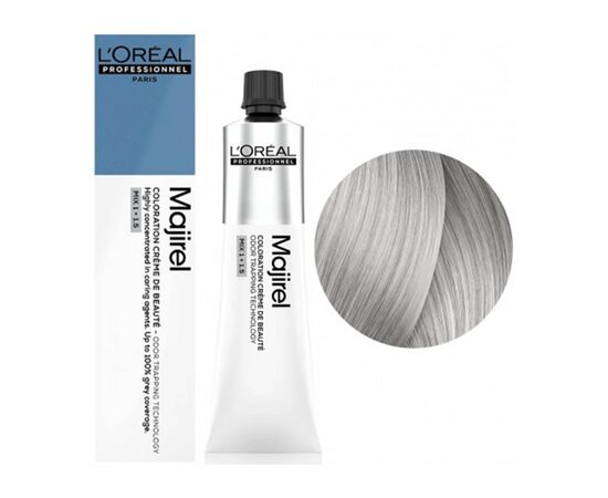Крем-фарба для волосся L'Oreal Professional Majirel Cool Inforced 10.1, Дуже-дуже світлий блондин попелястий, 50 мл, Об'єм: 50 мл, Номер краски: Cool Inforced 10.1, фото 