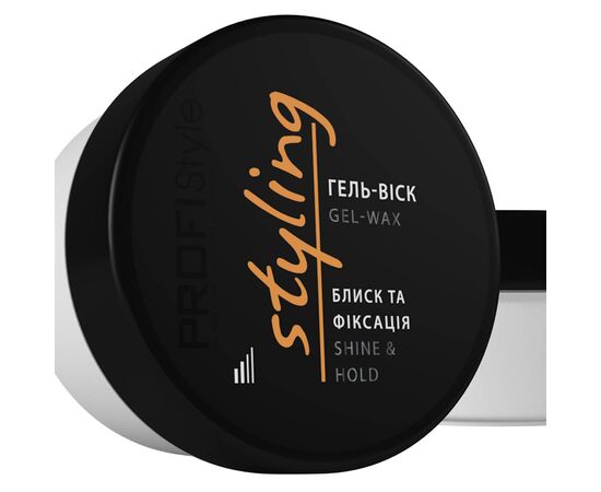 Гель-віск "Фіксація і блиск" Profistyle  Shine & Hold, 80 мл, фото 
