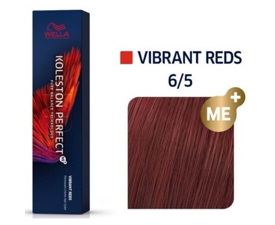Крем-фарба для волосся Wella Professionals Koleston Perfect 6/5, Темний блондин махагоновий, 60 мл, Номер краски: 6/5, фото 