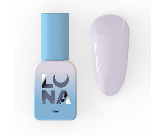 Гель-лак Luna Color №58 (13ml), Об'єм: 13 мл, Номер: 58, фото 