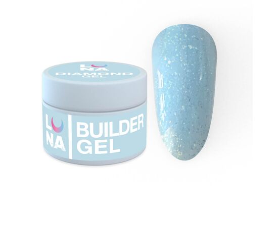 Гель для нарощування Luna  Diamond Gel №7 15ml, Об'єм: 15 мл, Колекція гелів: Diamond Gel, Номер: 7, фото 
