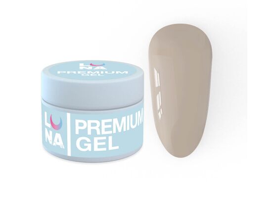 Гель для нарощування Luna Premium Gel №12  (30ml), Об'єм: 30 мл, Колекція гелів: Premium Gel, Номер: 12, фото 